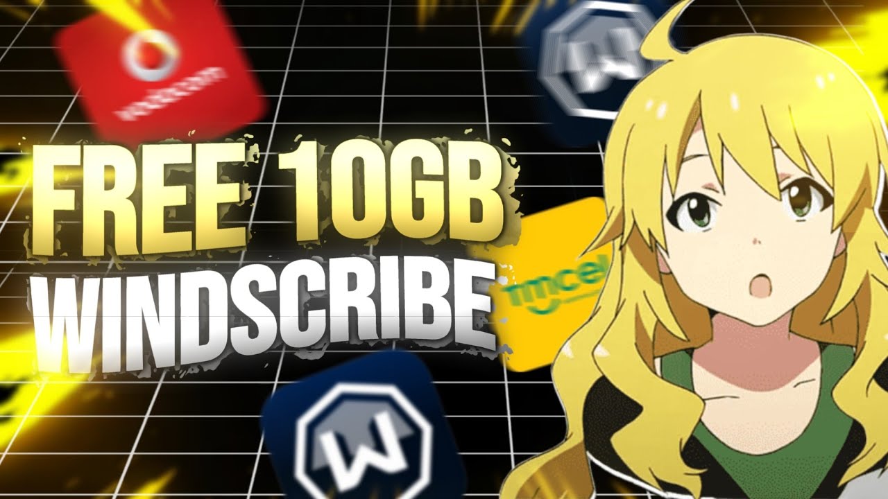 🌟FREE 10GB WINDCRIBE VPN TMCEL/VODACOM 2025