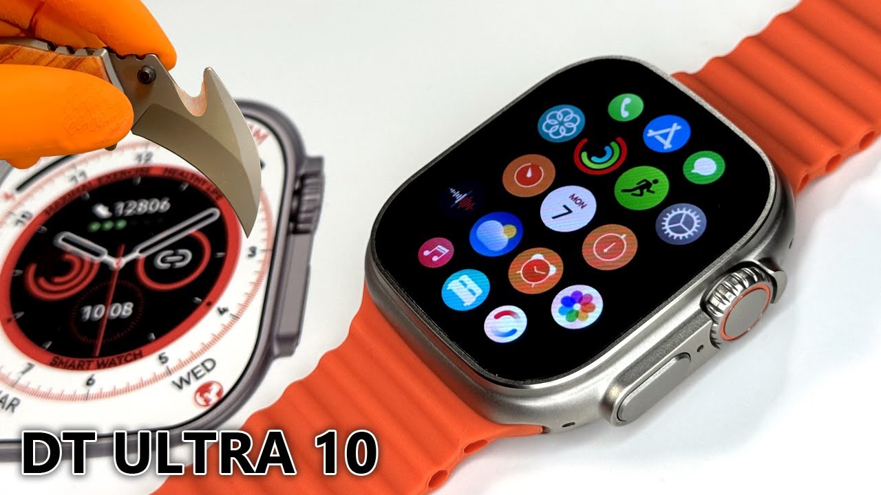 DT ULTRA 10 Unboxing & Full Review Best Sport SmartWatch (4GB ROM/Local Music/TWS) - Aesthetic ASMR