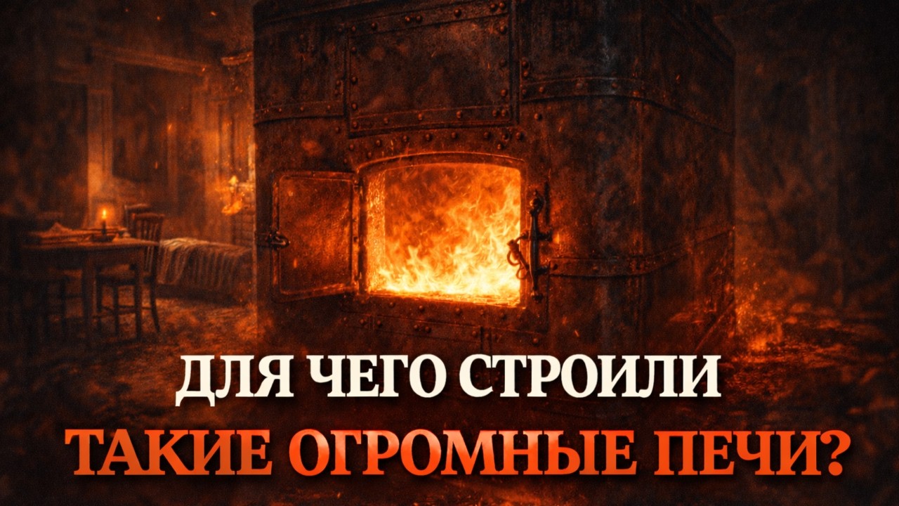 Почему В 19 Веке ПЕЧИ Строили СЛИШКОМ БОЛЬШИМИ — И Что На Самом Деле Обогревали Эти Конструкции