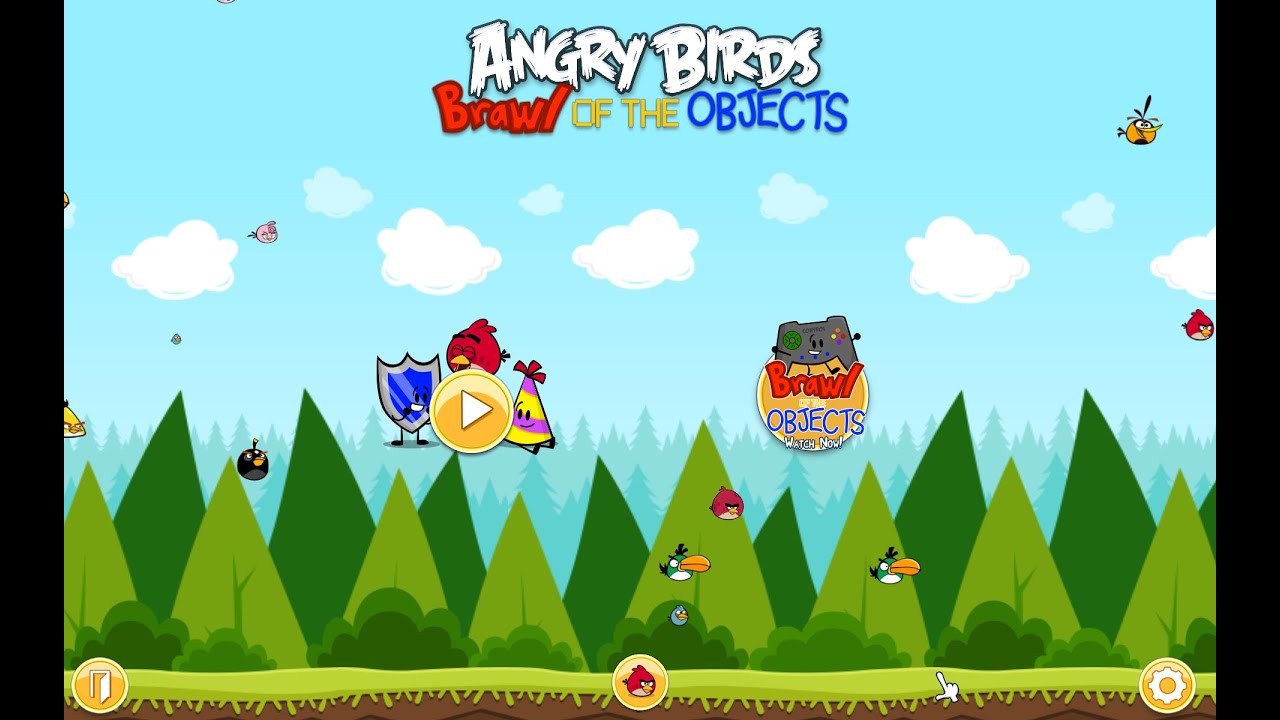 Angry Birds Brawl of the Objects Beta Gameplay