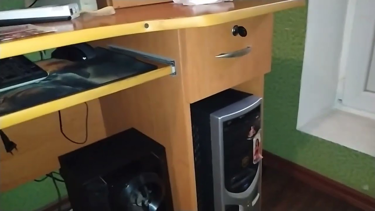 @как подключить музыкальный центр Panasonic SA-VK 670 к компьютеру...