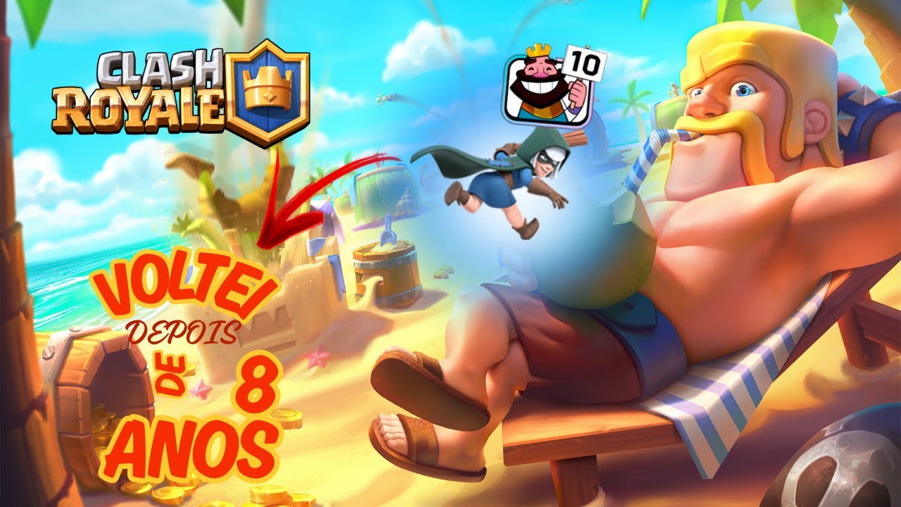 VOLTEI DEPOIS DE ANOS SEM JOGAR - CLASH ROYALE - PART 1