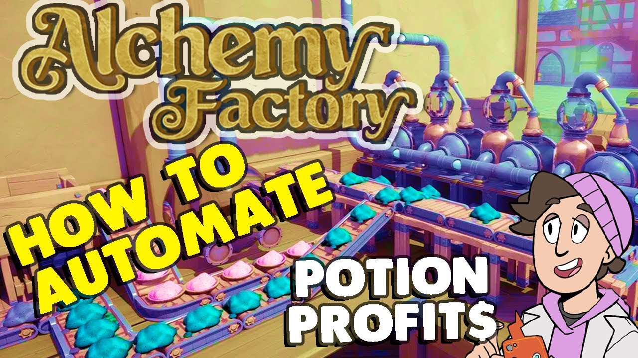How To MAXIMIZE PROFIT In Ye Olde' ALCHEMY FACTORY! - Alchemy Factory