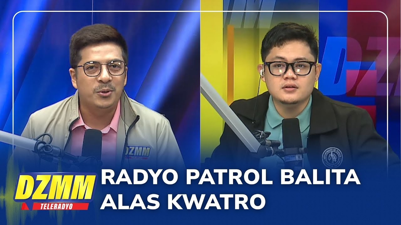 Radyo Patrol Balita Alas Kwatro | DZMM Teleradyo (21 January 2026)