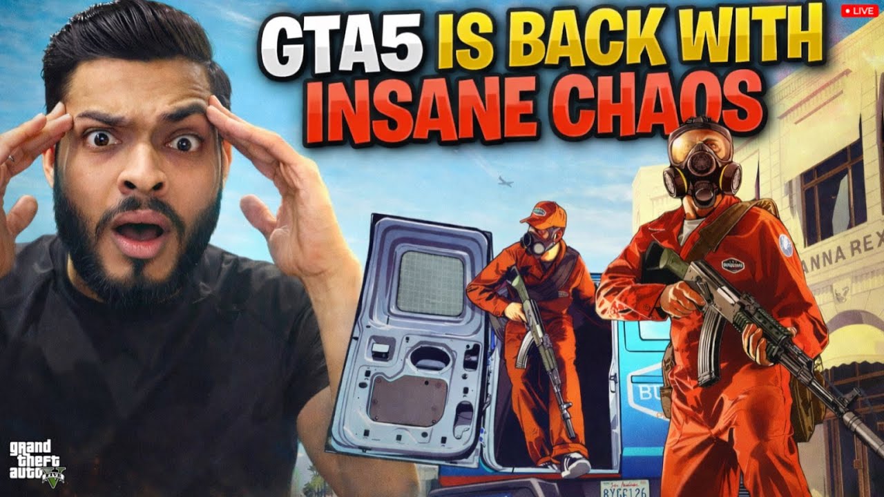 🚨GTA V LIVE🛑| PURE CHAOS IN LOS SANTOS 😱🔥 | NON-STOP MAYHEM DAY 43