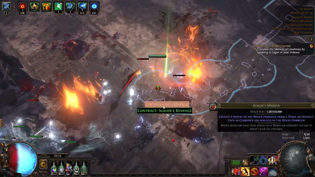 POE 3.27 Trickster Smite vs Valdo map Feared short showcase