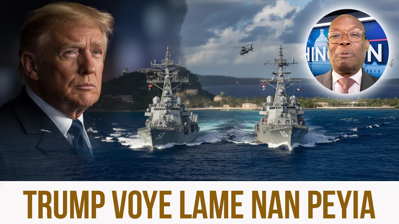 VOA JODIA - DENYE NOUVEL TRUMP VOYE 2 BATO GÈ SOU LANMÈ AYITI