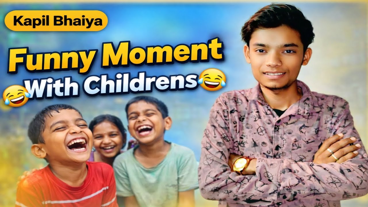 Bachho Ke Sath Masti 😍 || Comedy With Childrens || Kapil Bhaiya 💯