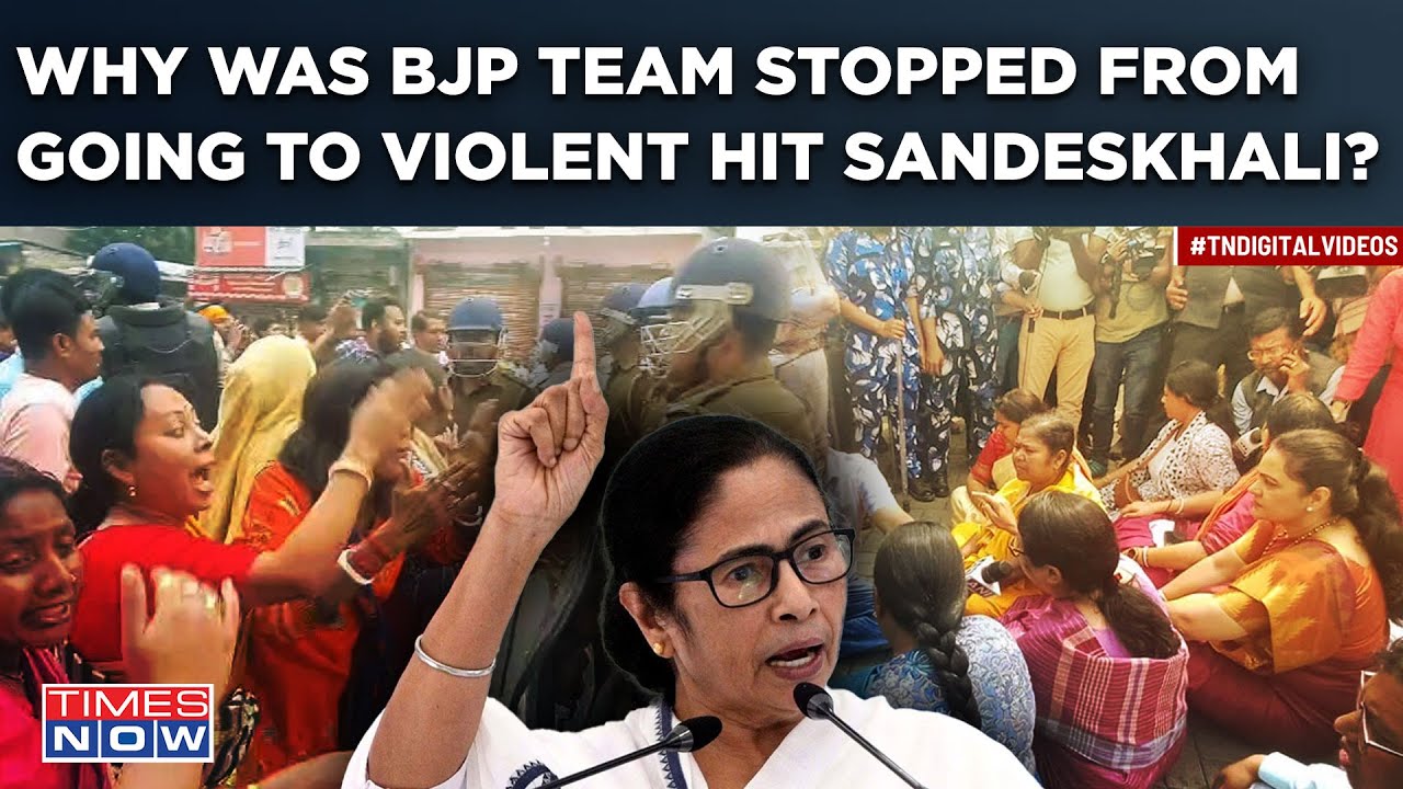 Sandeshkhali Updates: Why Police Stopped BJP Team, Congress Rally? Political Blame Game For Violence
