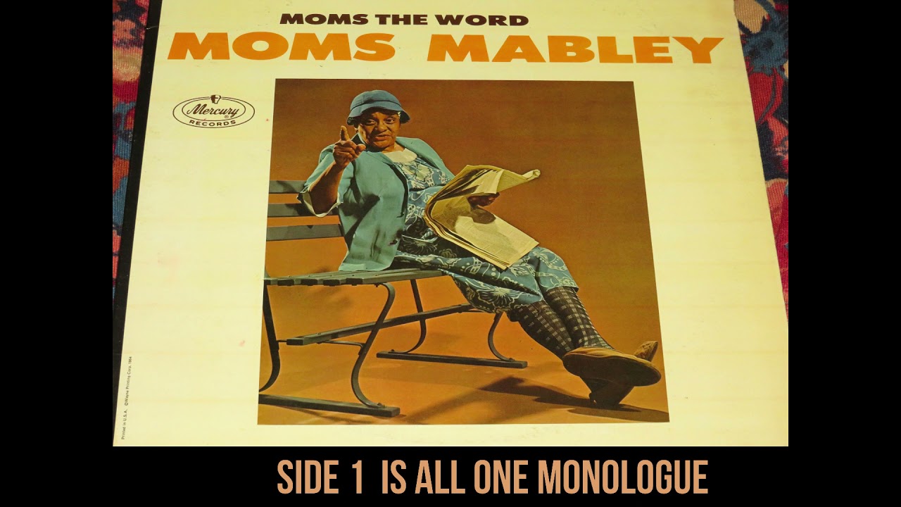 Moms Mabley - Moms The Word - Full 1964 Vinyl Record