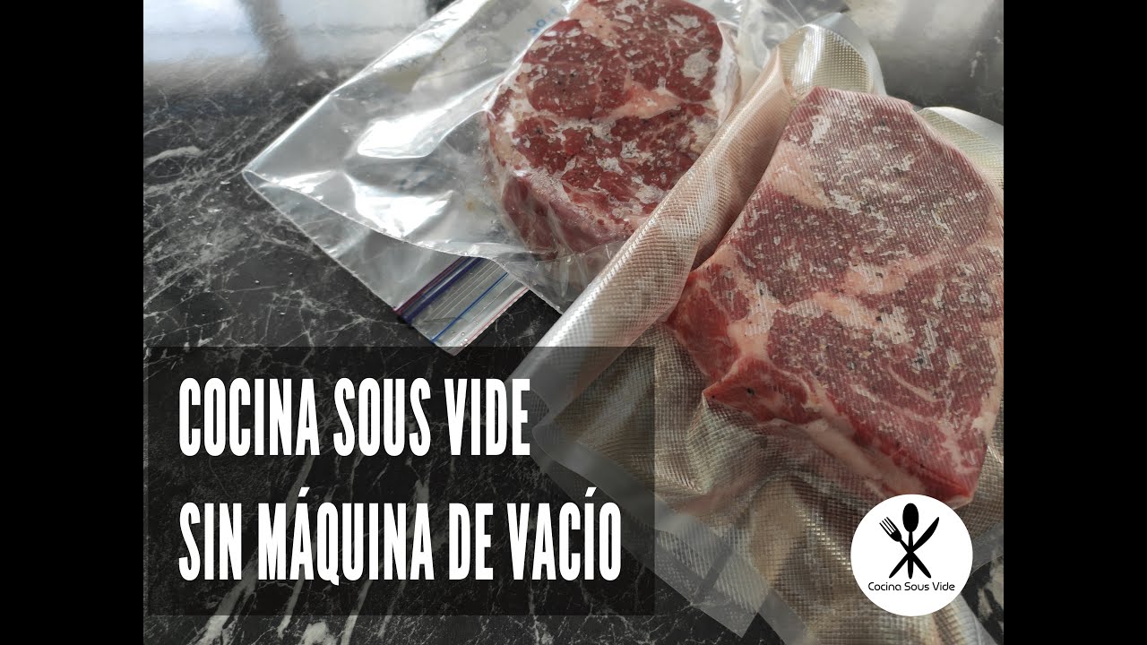 Cocinar Sous Vide sin Máquina de Vacío | ¿SE PUEDE? | Test de cocina al vacío