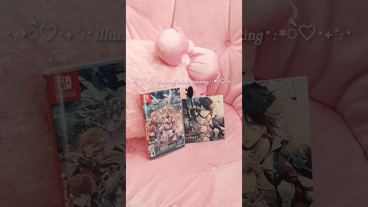 illusion of itehari unboxing ✨#otome #otomearmada #sanrio #otomegame #anime