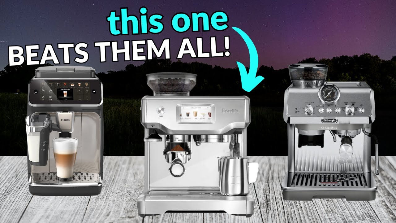 Espresso Machine with Grinder &ndash; Fresh Beans to Brew