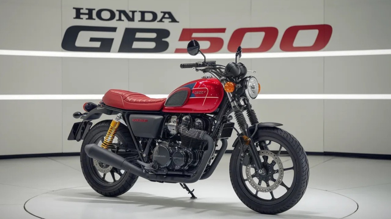Представлен мотоцикл Honda GB500 2026 года: ретро-стиль и потрясающая производительность!