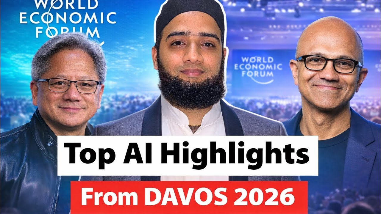 What are the Biggest AI Takeaways from Davos 2026? | AI Bubble | Satya Nadella
