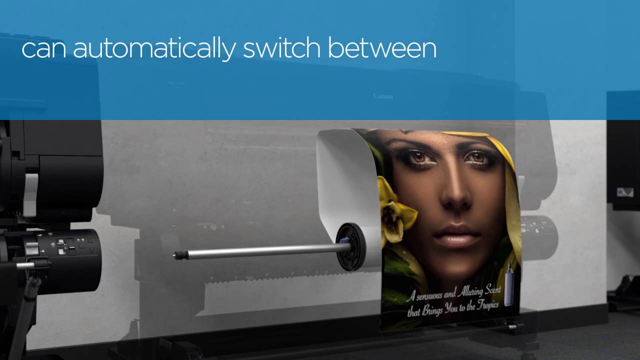 Canon imagePROGRAF PRO series printers for Production Printing