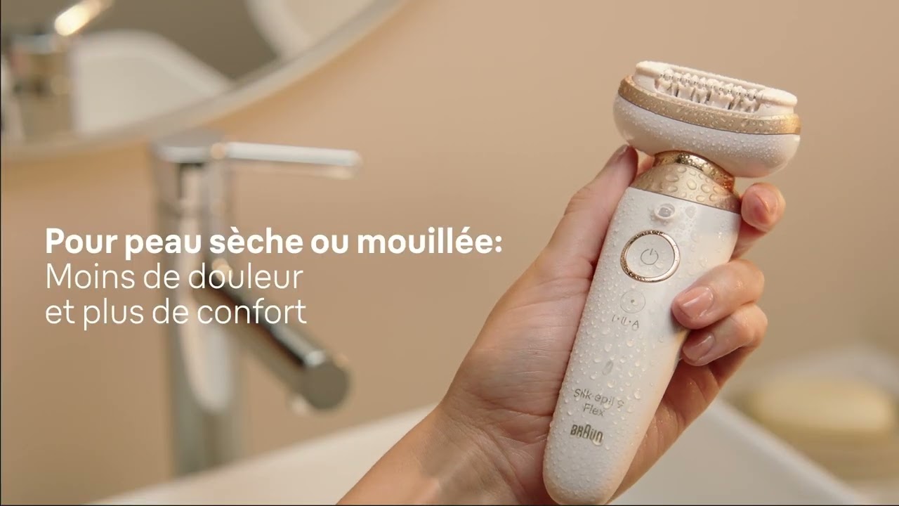 Comment utiliser votre Braun Silk-épil 9 Flex