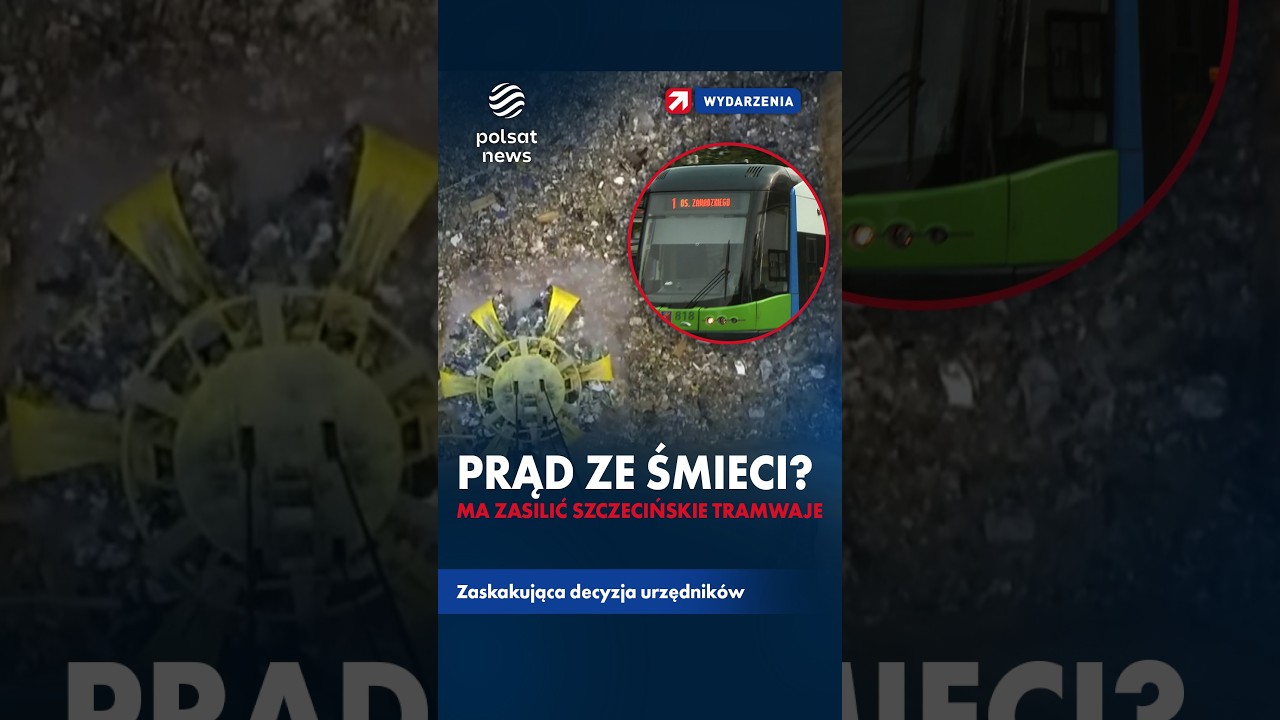 Tramwaje na prąd... ze śmieci? Zaskakująca decyzja urzędnik&oacute;w