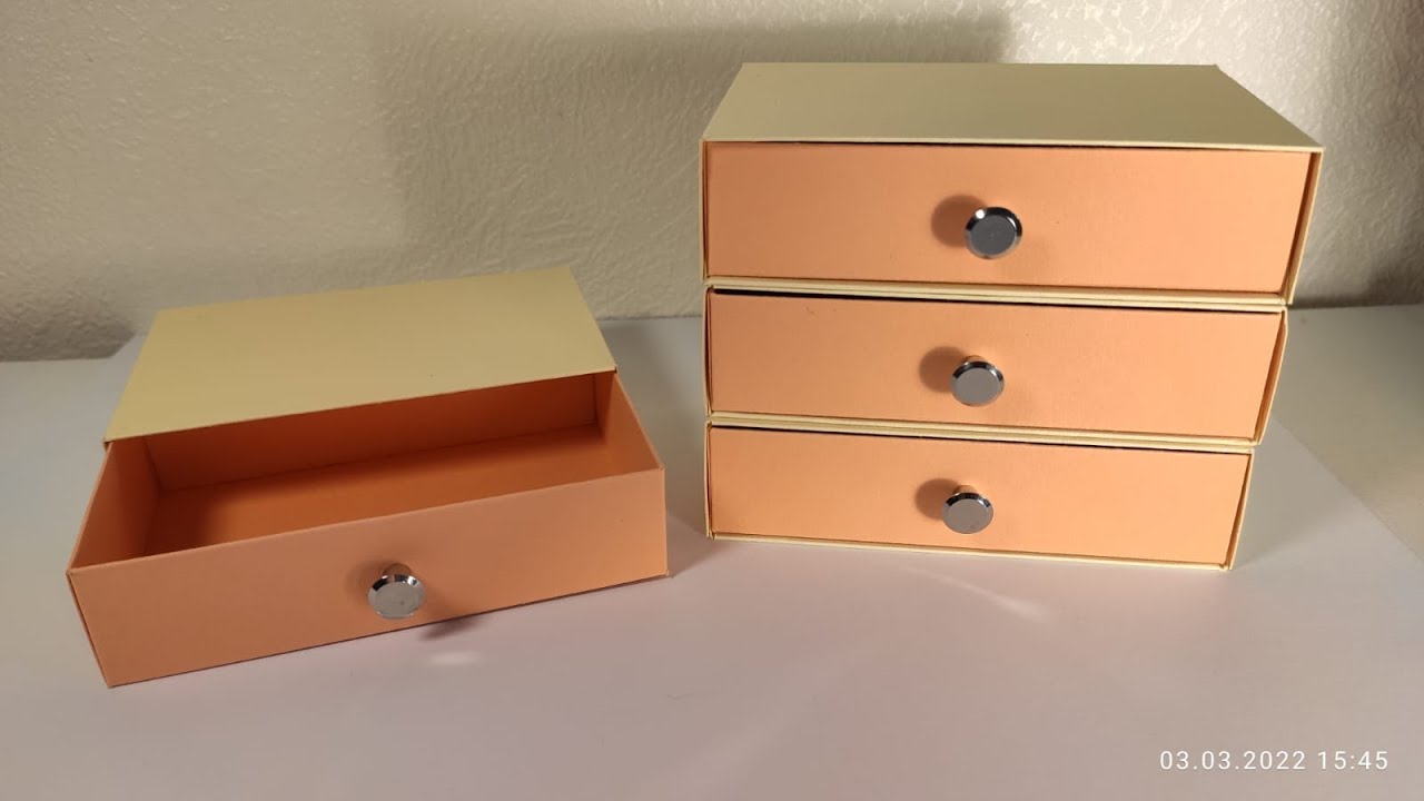 Schubladenbox - grundsolide und stabil! Teil 1/3
