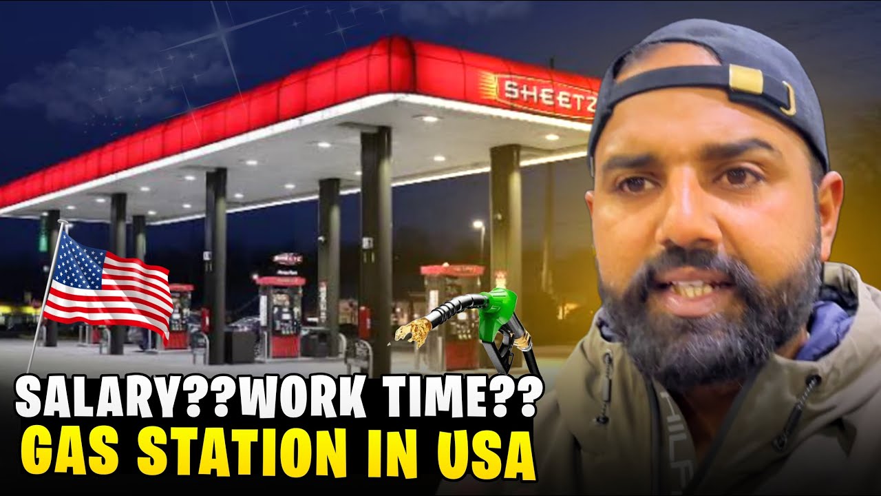 Gas Station Job in USA 🇺🇸 | Cashier Pay And Duties In 🇺🇸