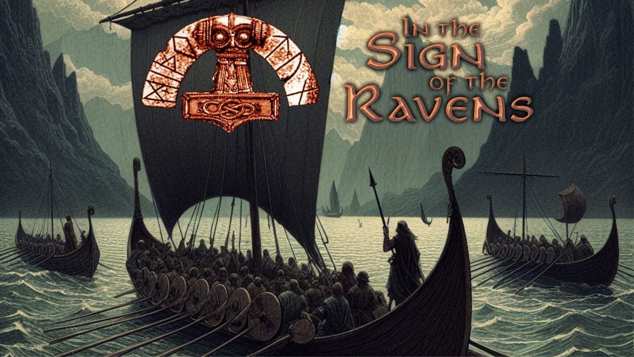 Mithotyn - In the Sign of the Ravens (lyric video)