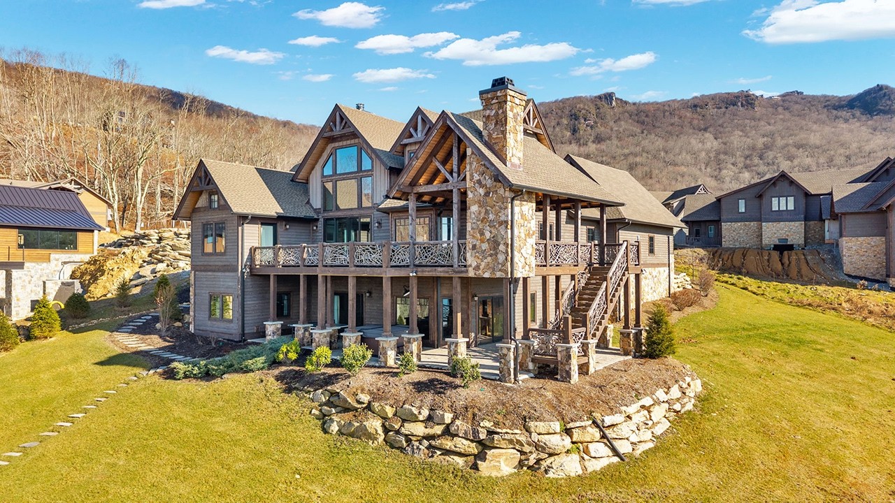 INSIDE a $4.39M Luxury Mountain Retreat in Banner Elk, NC