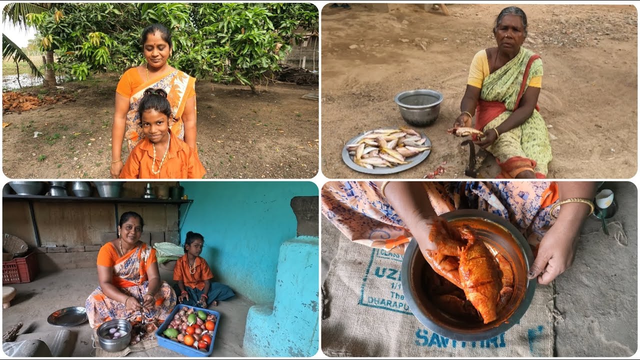 👩‍🦰கனி பாப்பாவிற்காக நான் செய்த ஸ்பெஷல் மீன் வறுவல், மீன் குழம்பு