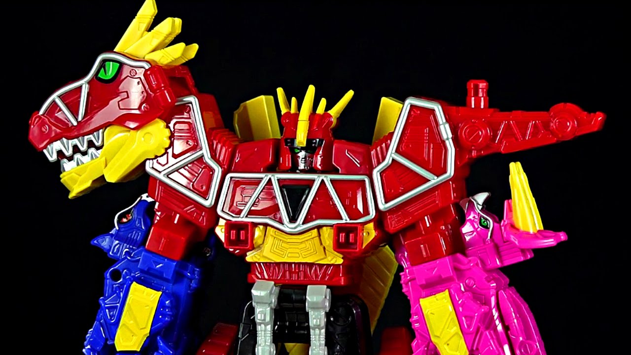 Dino Charge Megazord Review! (Power Rangers 2015)