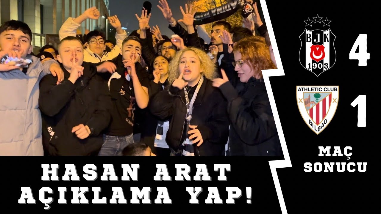 RASHİCA İLE BARIŞTIK! | Beşiktaş 4-1 Athletic Bilbao Maç Sonu #beşiktaş