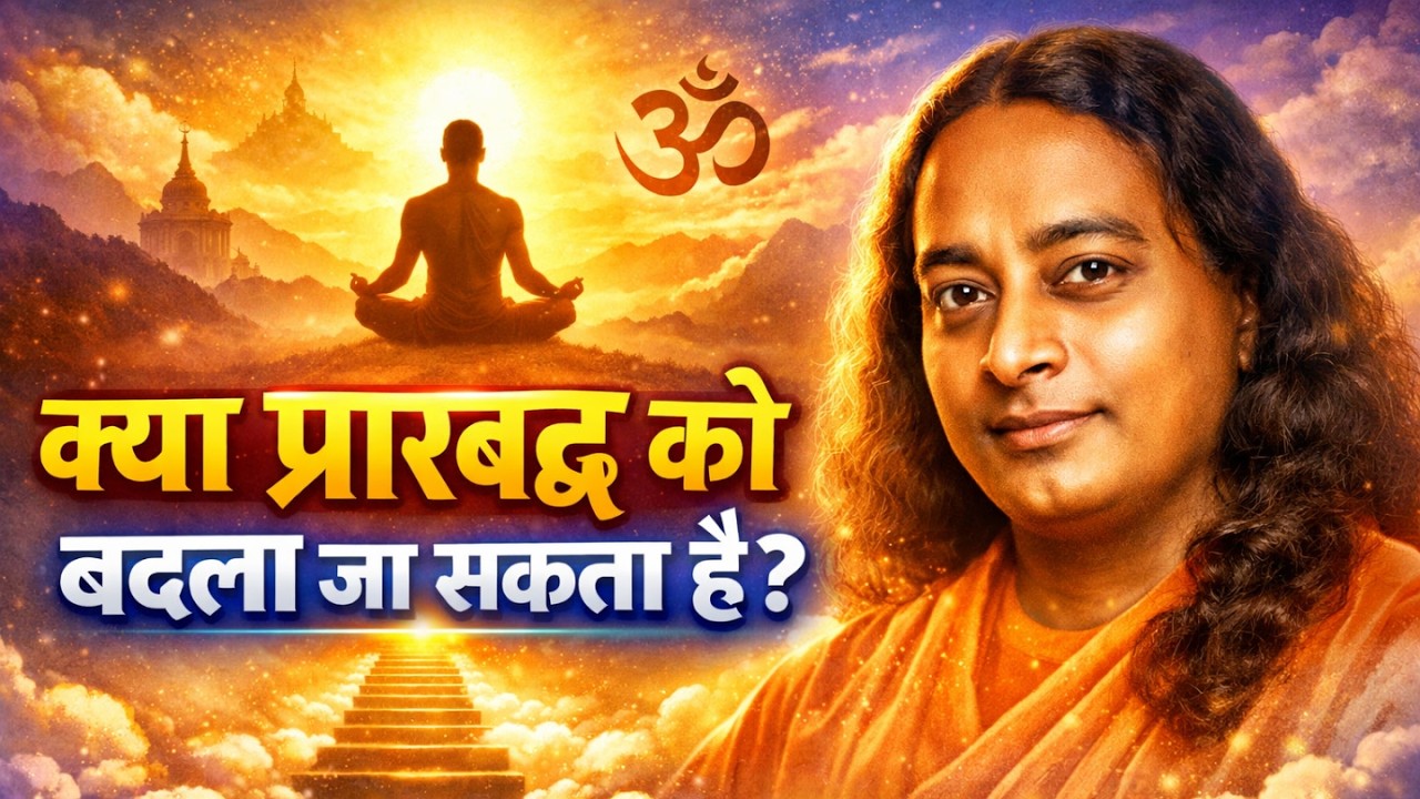 क्या प्रारब्ध को बदला जा सकता है? | प्रारब्ध कैसे बदल सकते हैं? #paramhansayogananda