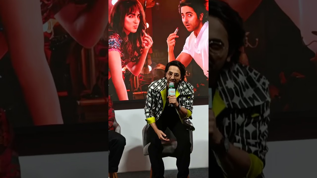 Aayushmaan Khurana and paps fun chat #bollywoodexclusive #ayushmaankhurrana