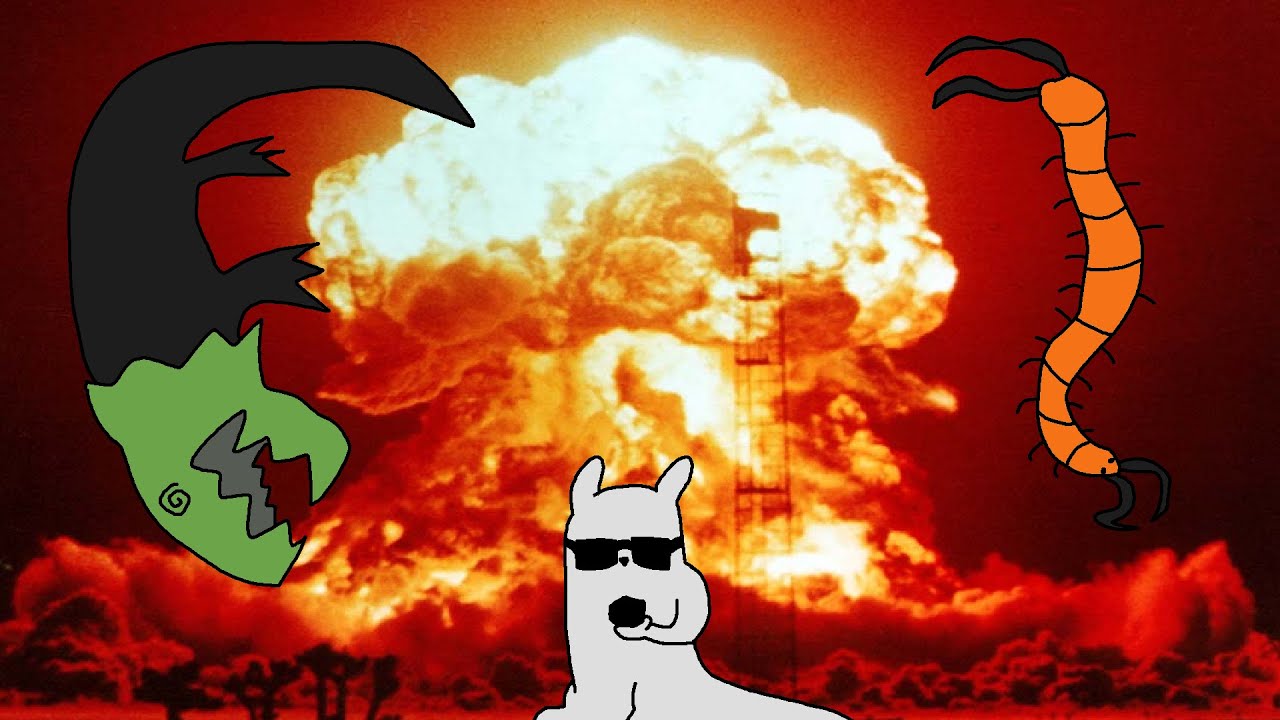Rain World but everything is exploding
