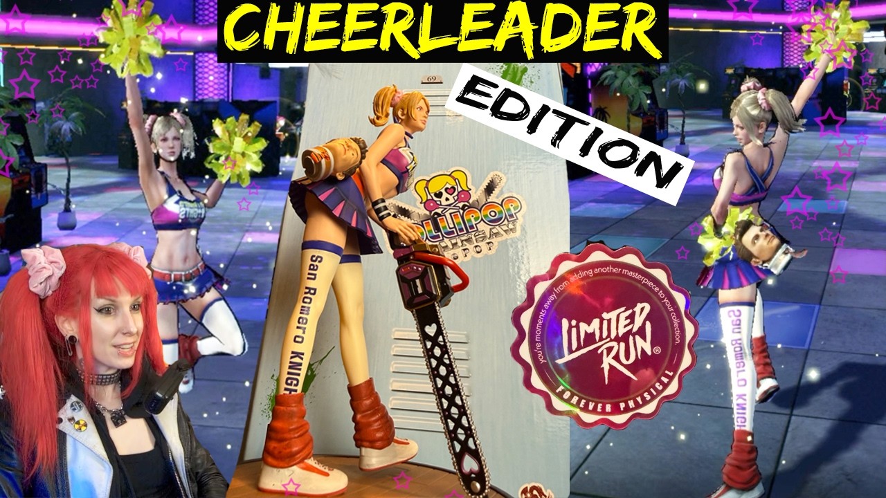 Lollipop Chainsaw CHEERLEADER edition has finally arrived!!
