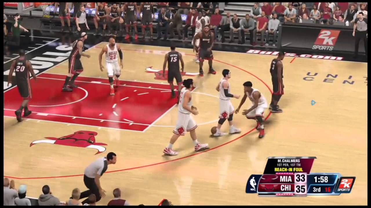 NBA 2K14 Gameplay - Miami Heat vs Chicago Bulls Full Game (Xbox One)