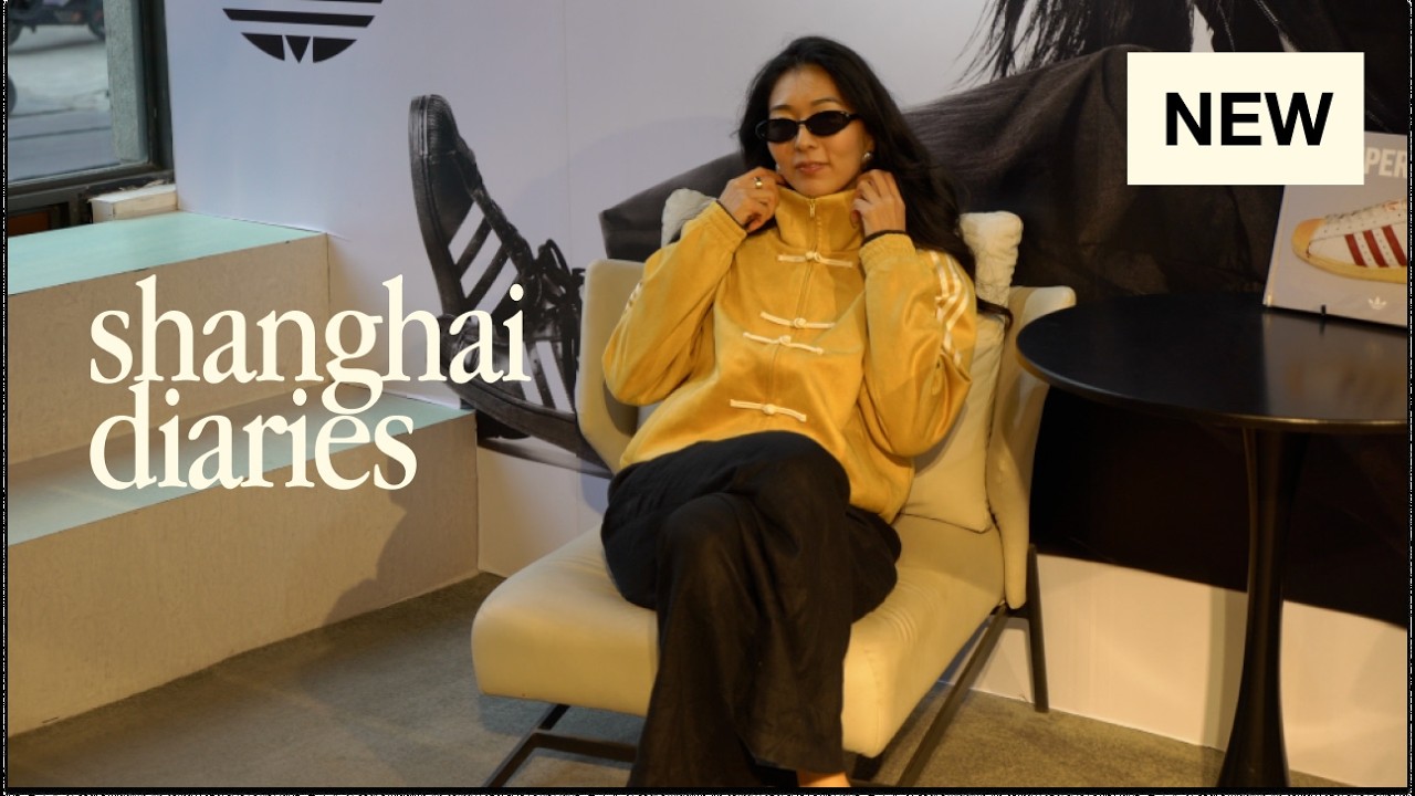 shanghai diaries | trying the CNY adidas jackets, café hopping & real talk
