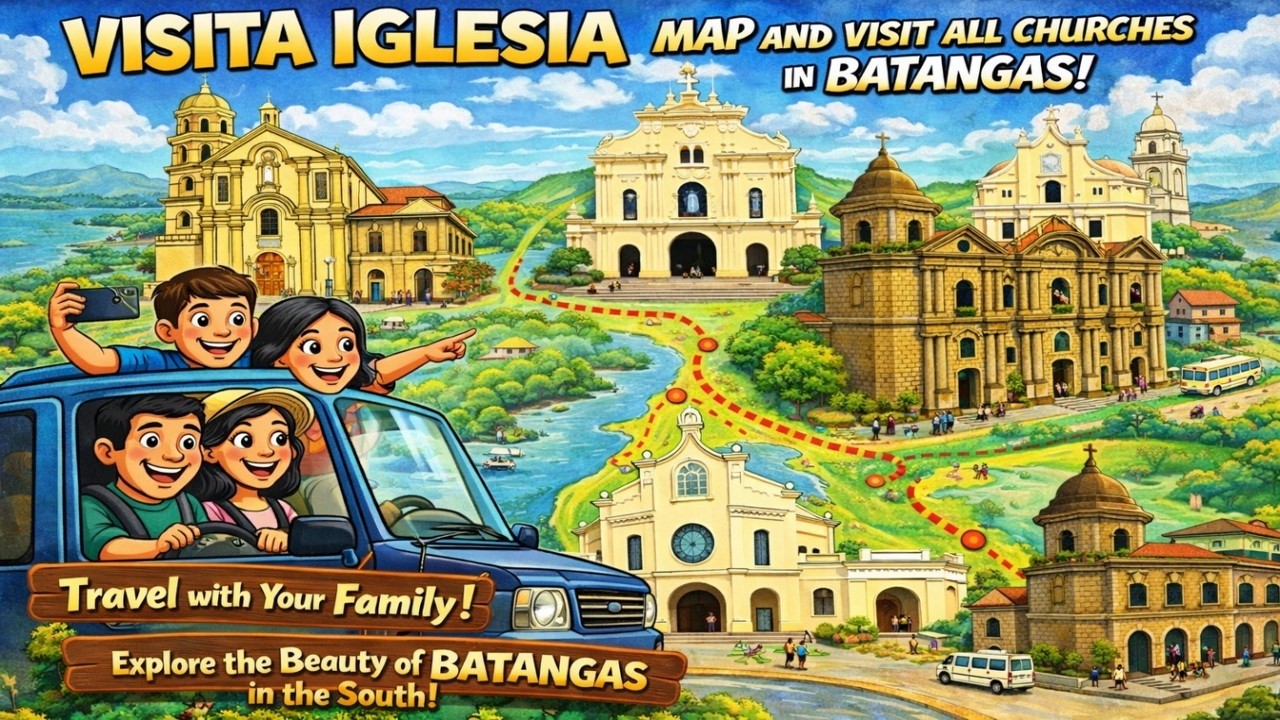 A SOULFUL JOURNEY Part1 | Visita Iglesia sa LIPA Batangas Holy Week 2026 Church Mapping