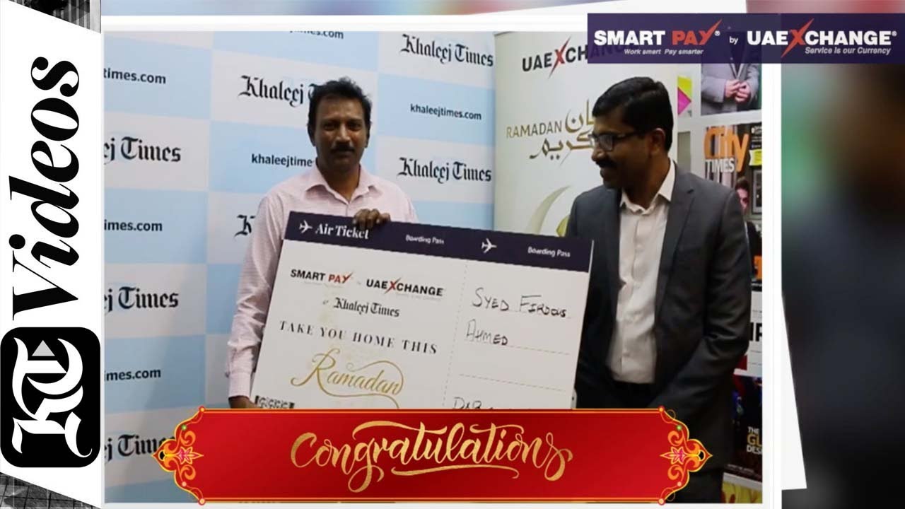 Take You Home This Ramadan - Winner 3: Mr. Firdous Ahmed