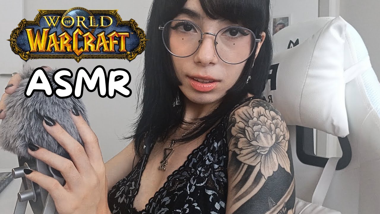 ASMR world of warcraft #6 | voz suave, conversa, sons de teclado, sons de boca, gameplay