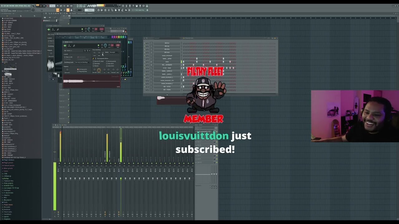 F1lthy makes a Ken carson Freestyle 4 Beat On Stream*Rare*