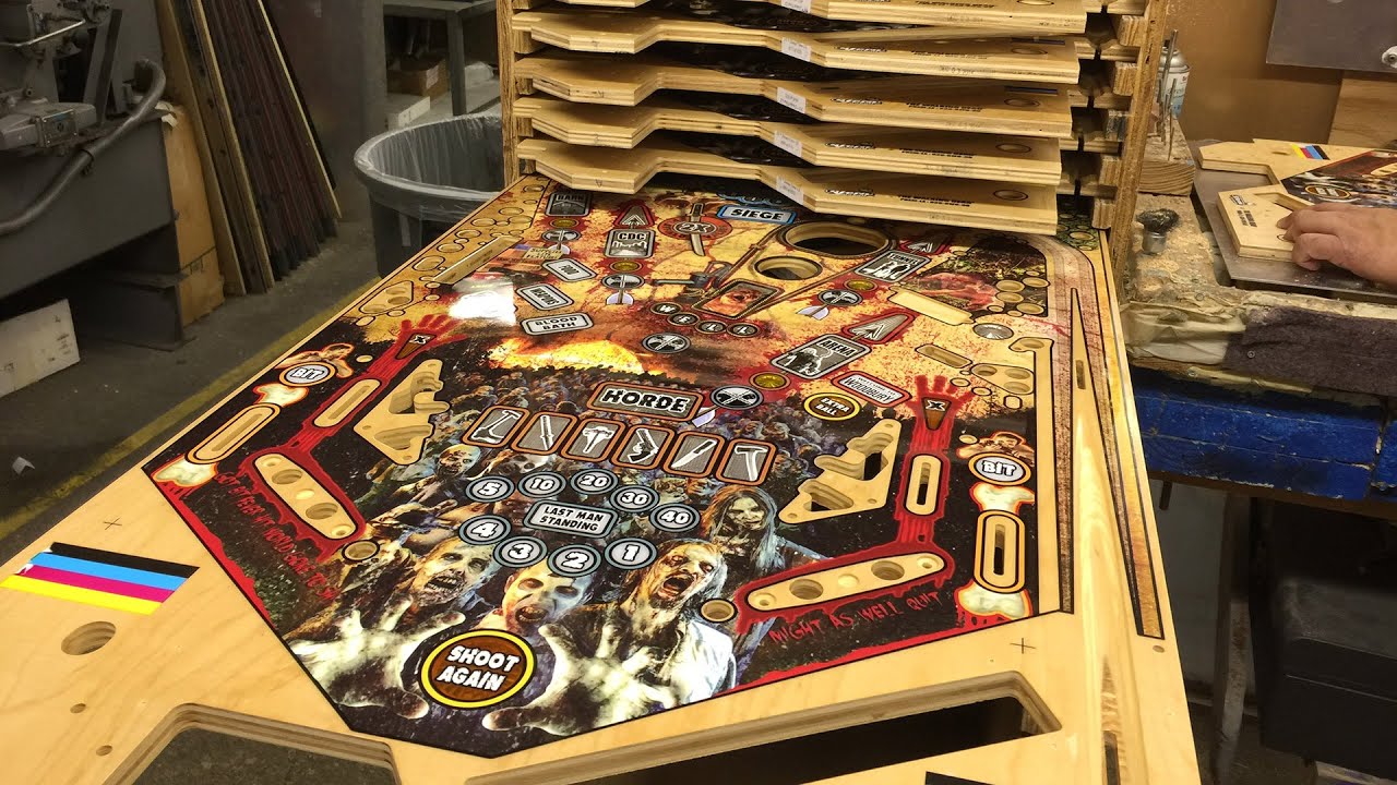 Making The Walking Dead Pinball Machine