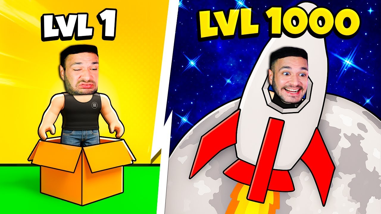 COMO SAÍ de uma CAIXA e CHEGUEI na LUA! (Mega Foguete)