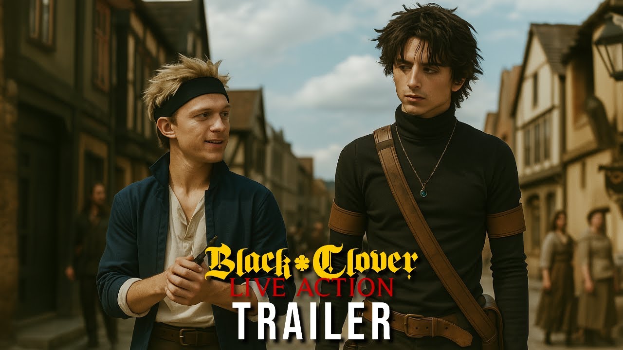 Black Clover: The Movie - Live Action Trailer | Tom Holland, Timoth&eacute;e Chalamet - Concept Trailer