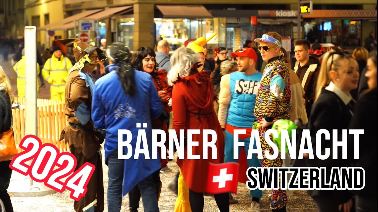 Berner Fasnacht 2024 (Carnival in Bern) Bands || Switzerland || Travel Guide {Part ||}