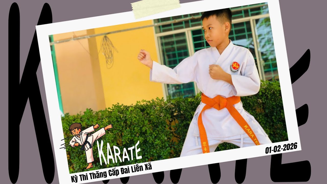 SHOTOKAN - KARATE VIỆT NAM | Kỳ Thi Thăng Cấp Đai Liên Xã | (Đức Hòa) Khu vực Tây Ninh 01/02/2026