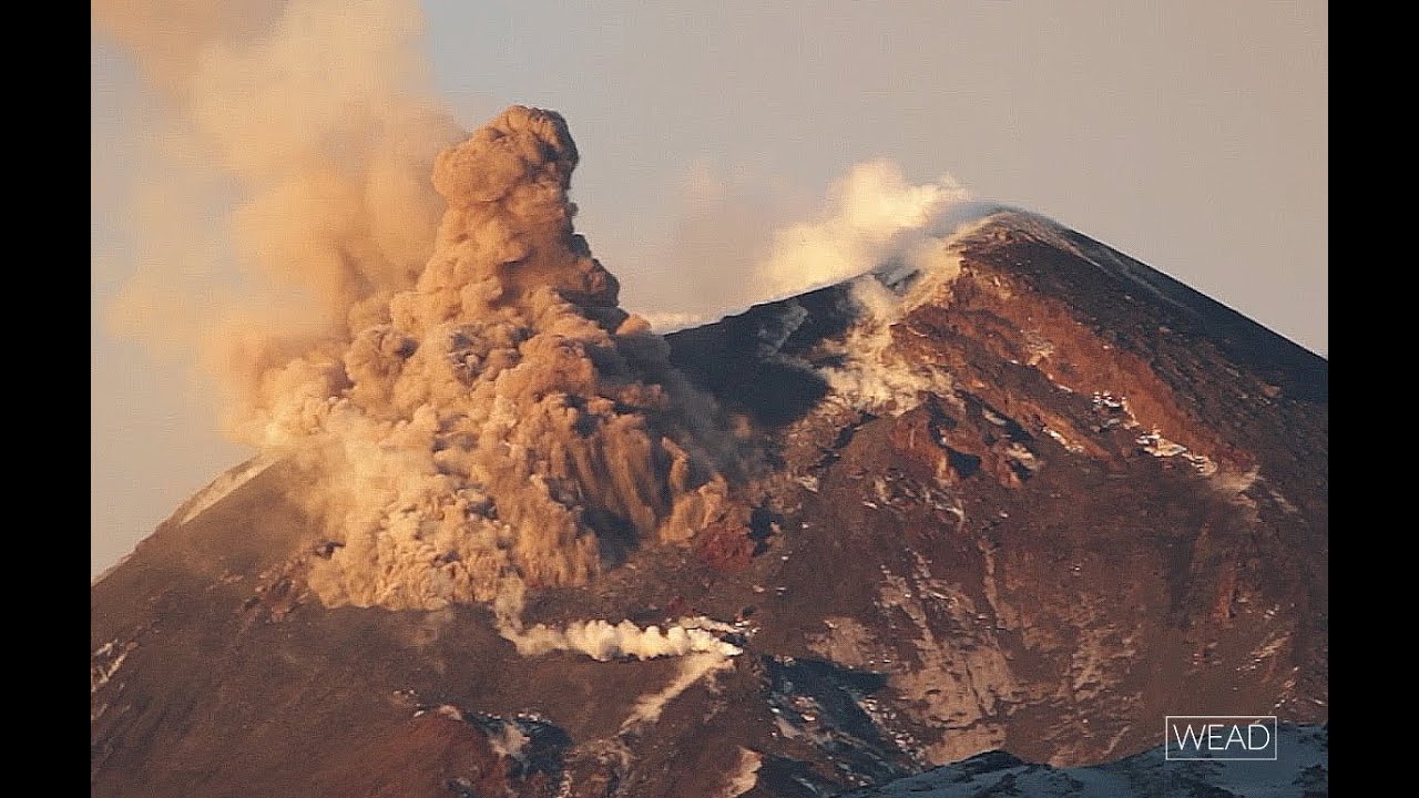 Pyroclastic flow - Etna volcano