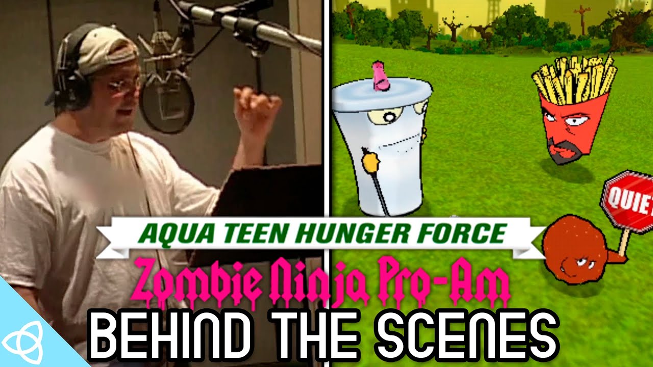 Behind the Scenes - Aqua Teen Hunger Force Zombie Ninja Pro-Am