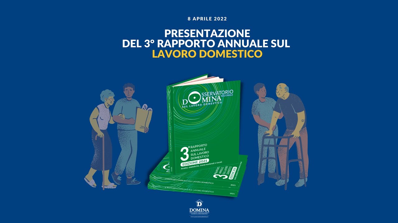 PRESENTAZIONE DEL 3° RAPPORTO ANNUALE DOMINA