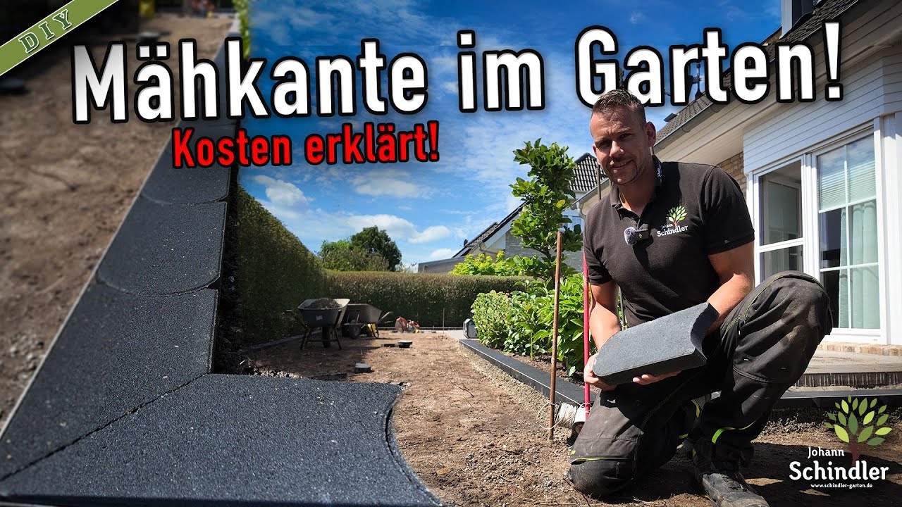 Was kostet eine Mähkante? Gartenprojekt realistisch kalkuliert [Schritt für Schritt]