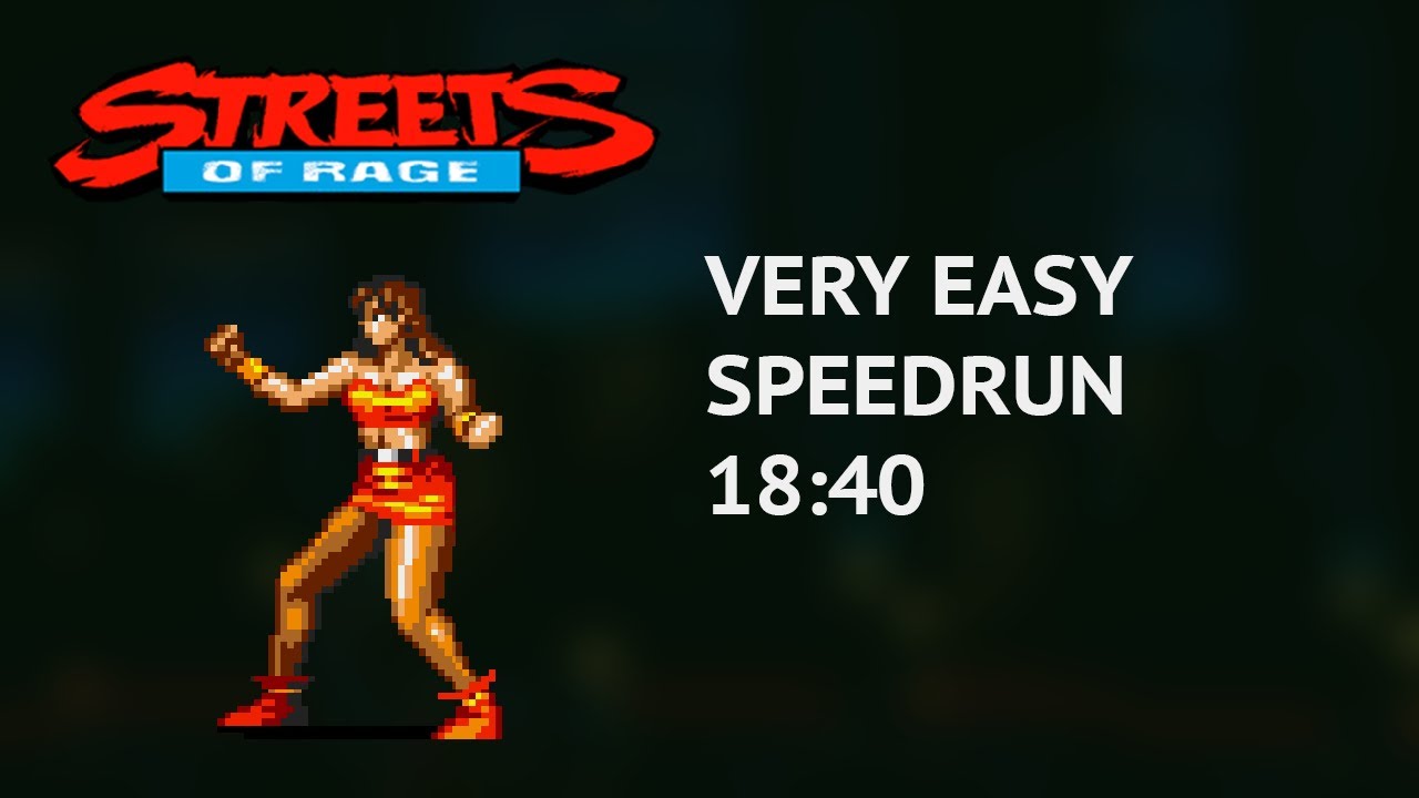 SOLO: Blaze Very Easy 18:40 (Streets of Rage 2)