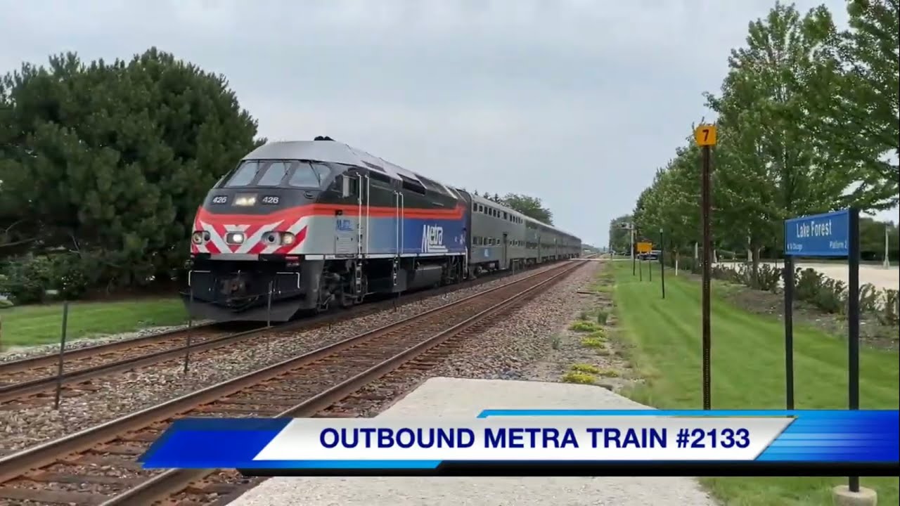 Friday Railfanning At Lake Forest (Milwaukee District North) On July 16, 2021